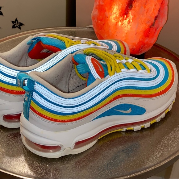 Nike Shoes - Nike Airmax 97 GS Summer Pack Rainbow Size 5.5Y, 7W, 5.5M Running Shoes 2019